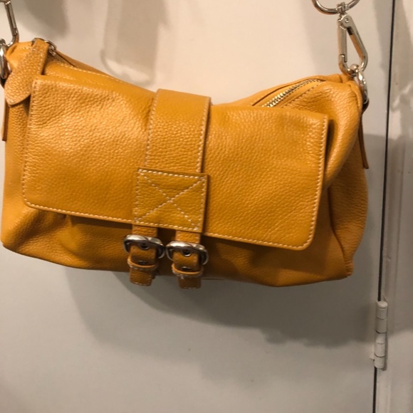 Soft Marigold Leather Handbag Shoulder bag - Picture 2 of 4